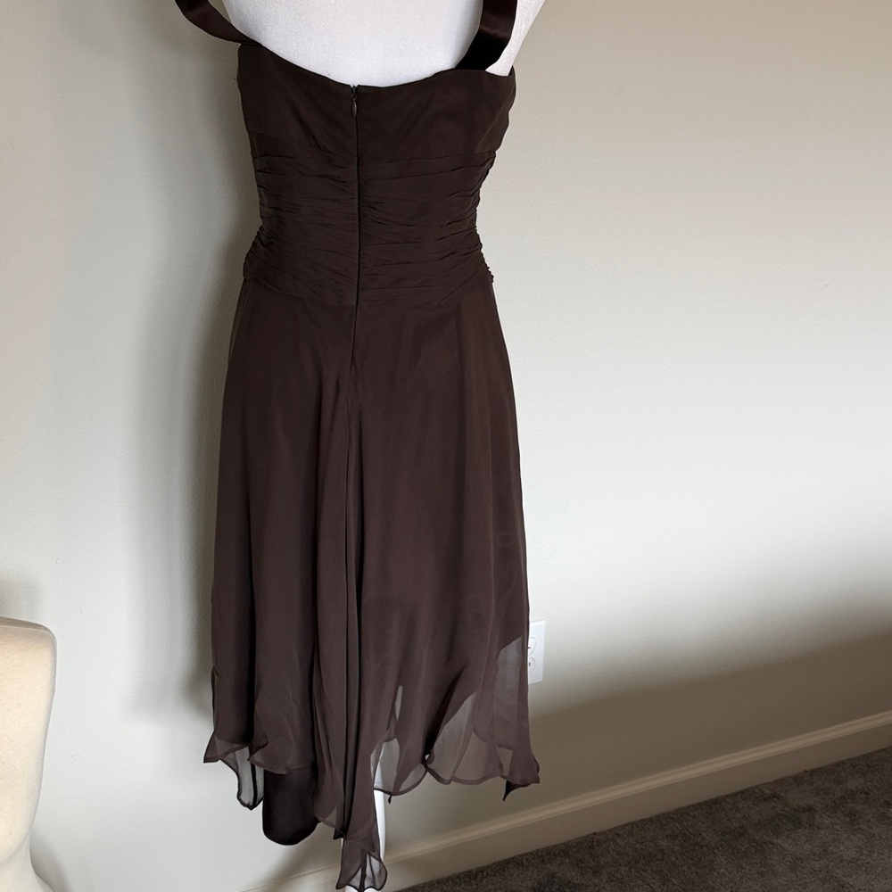 Donna Rocco 100% silk beaded babydoll handkerchief dress - fairycore - Picture 2 of 6